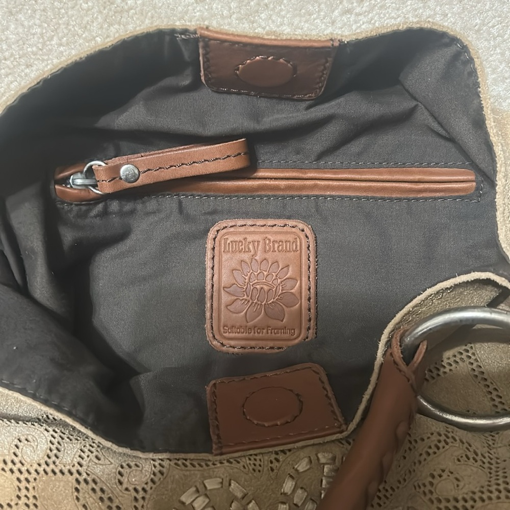Lucky brand Elegant Tan Handbag - Picture 8 of 9